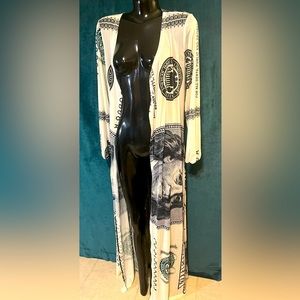 no1 Los Angeles Hundred Dollar Bill Kimono